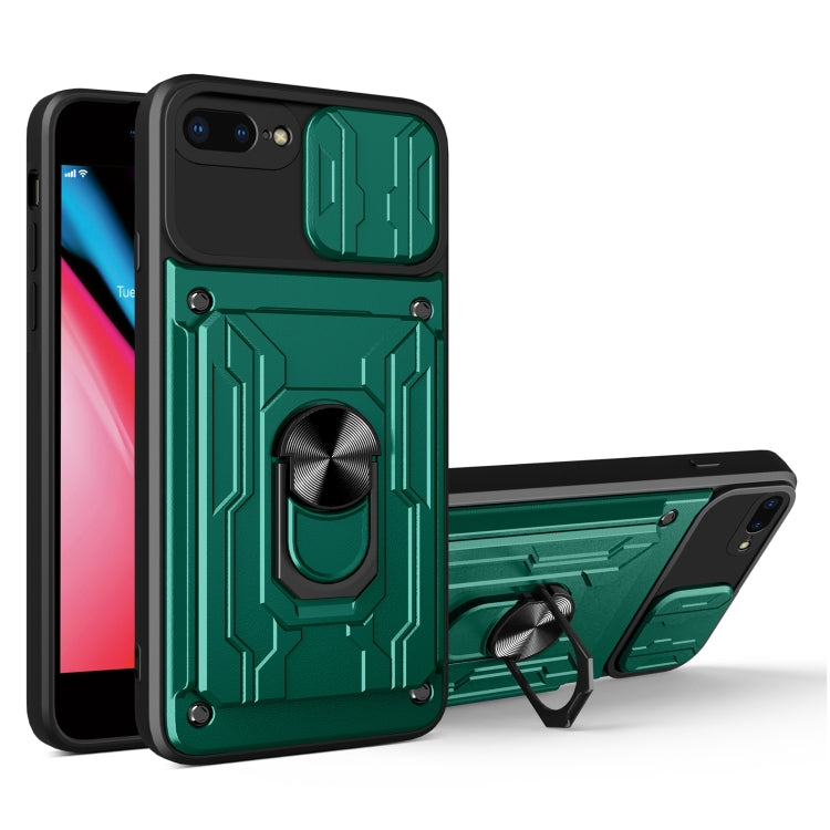 Sliding Camshield Card Phone Case, For iPhone 7 / 8 / SE 2022 / SE 2020, For iPhone 7 Plus / 8 Plus