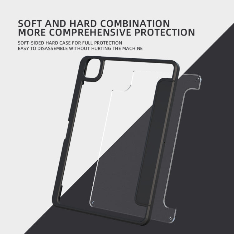 Magnetic Split Leather Smart Tablet Case, For iPad Pro 12.9 2018, For iPad Pro 12.9 2020, For iPad Pro 12.9 2022 / 2021, For iPad 10.2 2019 / 2020 / 2021, For iPad Pro 11 2018