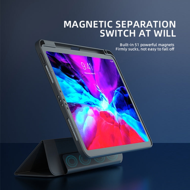 Magnetic Split Leather Smart Tablet Case, For iPad Pro 12.9 2018, For iPad Pro 12.9 2020, For iPad Pro 12.9 2022 / 2021, For iPad 10.2 2019 / 2020 / 2021, For iPad Pro 11 2018