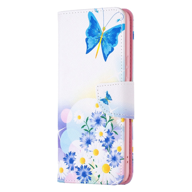 Colored Drawing Pattern Leather Phone Case, For vivo Y15s
