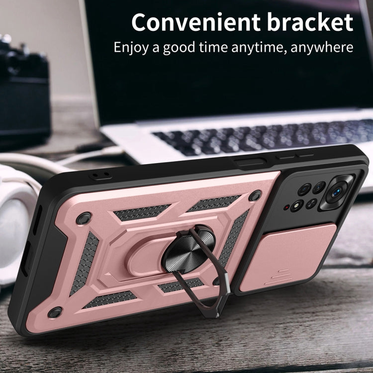 Sliding Camera Cover TPU+PC Phone Case, For Xiaomi Redmi Note 11 Pro(Global), For Xiaomi Redmi Note 11S
