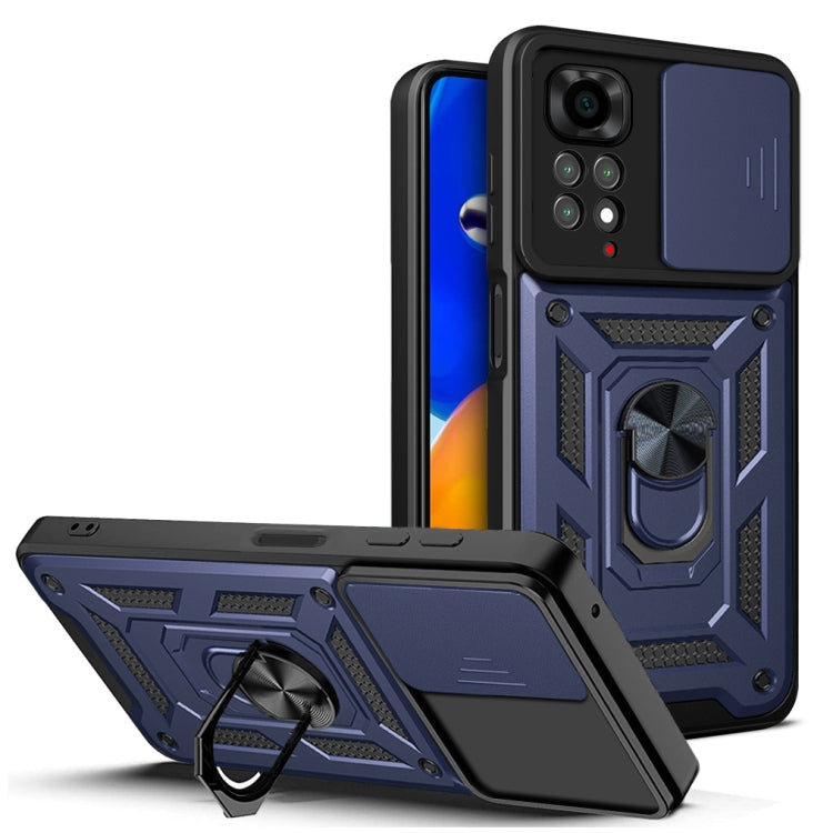 Sliding Camera Cover TPU+PC Phone Case, For Xiaomi Redmi Note 11 Pro(Global), For Xiaomi Redmi Note 11S