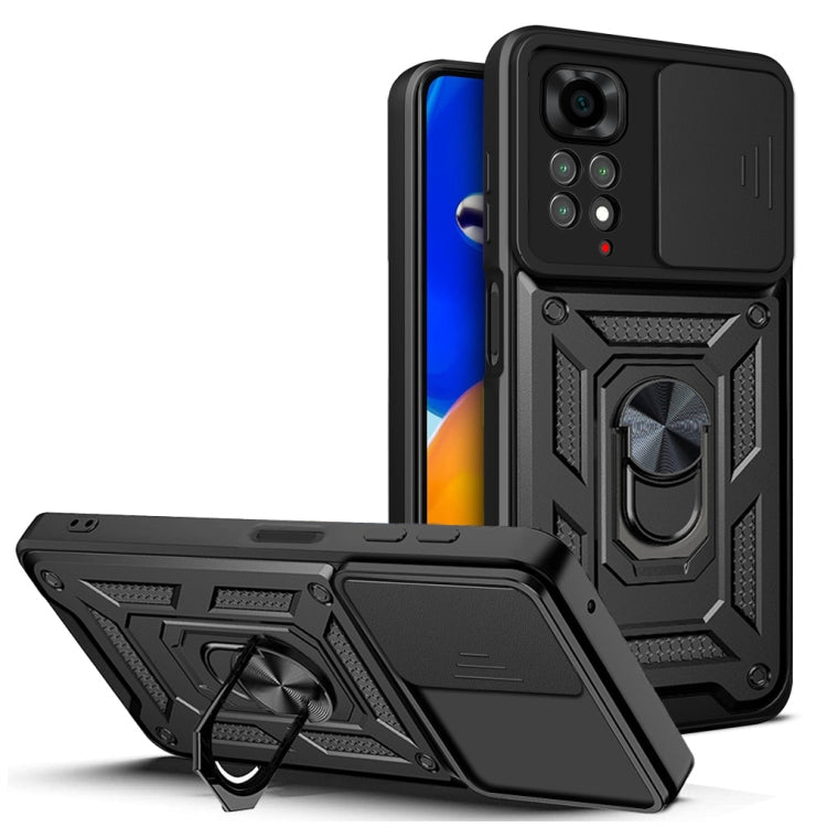 Sliding Camera Cover TPU+PC Phone Case, For Xiaomi Redmi Note 11 Pro(Global), For Xiaomi Redmi Note 11S