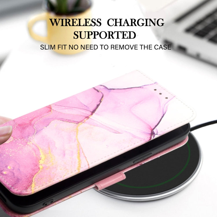 PT003 Marble Pattern Flip Leather Phone Case, For OPPO Reno6 Pro 5G