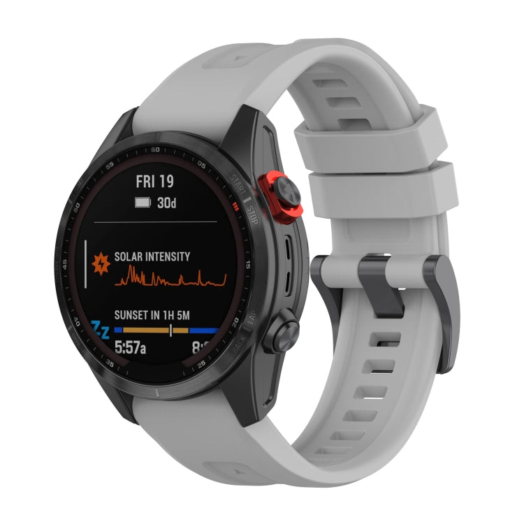 Quick Release Silicone Watchband, For Garmin Fenix 7, For Garmin Fenix 7S