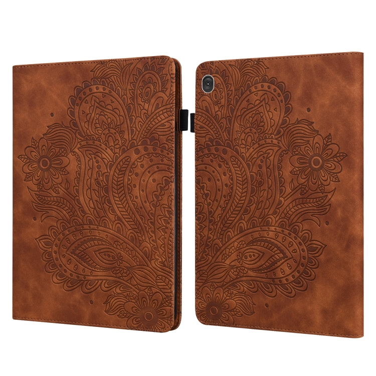 Peacock Embossed Pattern TPU + PU Leather Tablet Case, For Lenovo Tab M10 TB-X505L / TB-X505F / TB-X605L / TB-X605F & P10 TB-X705F / TB-X705L, For Lenovo Tab M10 HD 2nd Gen TB-X306X / TB-X306F, For Lenovo Tab P11 2020 11 inch TB-J606F / TB-J606X...