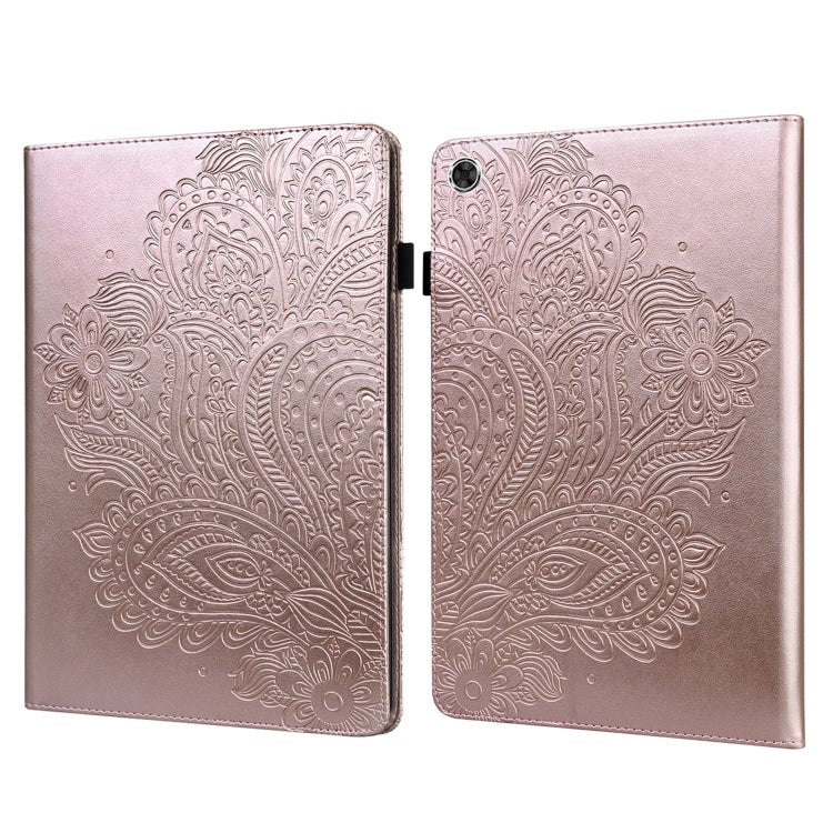 Peacock Embossed Pattern TPU + PU Leather Tablet Case, For Lenovo Tab M10 TB-X505L / TB-X505F / TB-X605L / TB-X605F & P10 TB-X705F / TB-X705L, For Lenovo Tab M10 HD 2nd Gen TB-X306X / TB-X306F, For Lenovo Tab P11 2020 11 inch TB-J606F / TB-J606X...