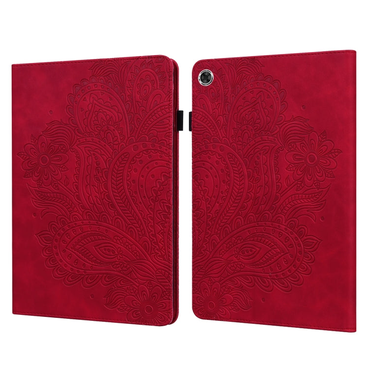 Peacock Embossed Pattern TPU + PU Leather Tablet Case, For Lenovo Tab M10 TB-X505L / TB-X505F / TB-X605L / TB-X605F & P10 TB-X705F / TB-X705L, For Lenovo Tab M10 HD 2nd Gen TB-X306X / TB-X306F, For Lenovo Tab P11 2020 11 inch TB-J606F / TB-J606X...