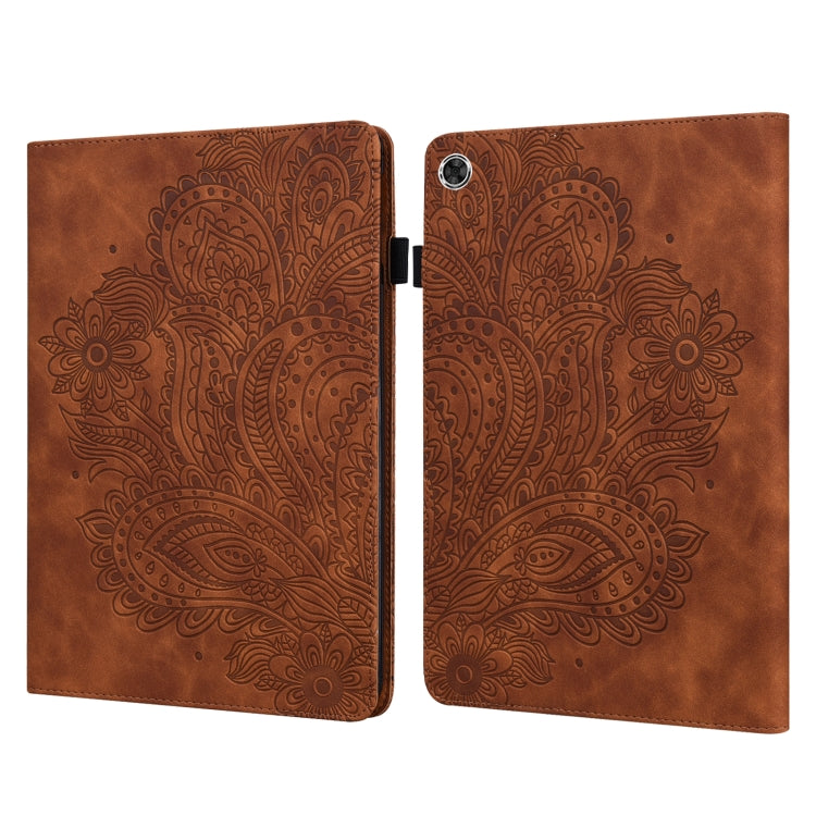 Peacock Embossed Pattern TPU + PU Leather Tablet Case, For Lenovo Tab M10 TB-X505L / TB-X505F / TB-X605L / TB-X605F & P10 TB-X705F / TB-X705L, For Lenovo Tab M10 HD 2nd Gen TB-X306X / TB-X306F, For Lenovo Tab P11 2020 11 inch TB-J606F / TB-J606X...