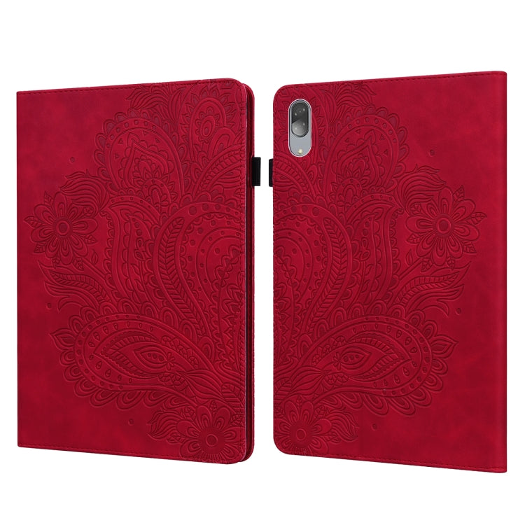 Peacock Embossed Pattern TPU + PU Leather Tablet Case, For Lenovo Tab M10 TB-X505L / TB-X505F / TB-X605L / TB-X605F & P10 TB-X705F / TB-X705L, For Lenovo Tab M10 HD 2nd Gen TB-X306X / TB-X306F, For Lenovo Tab P11 2020 11 inch TB-J606F / TB-J606X...