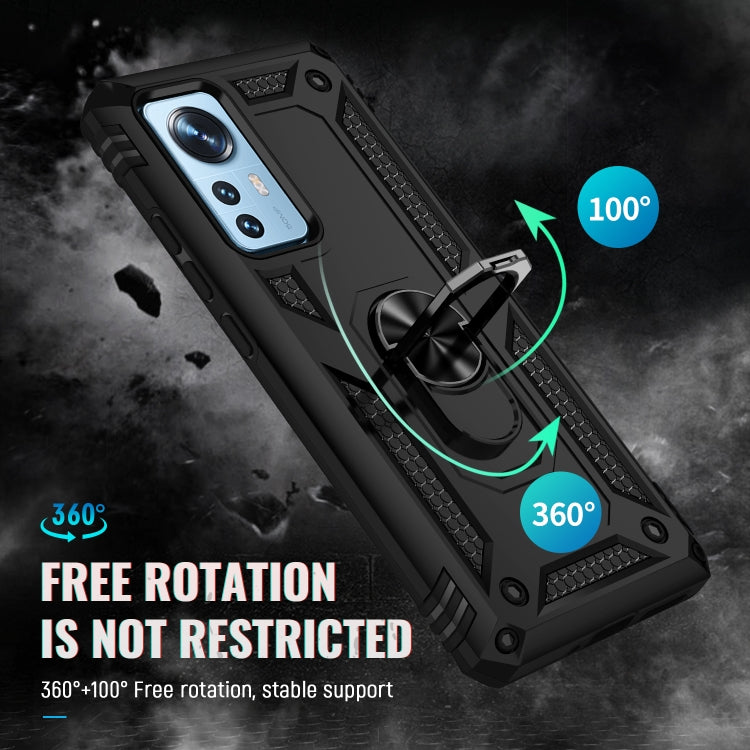Shockproof TPU + PC Phone Case with Holder, For Xiaomi 12 Pro, For Xiaomi Redmi Note 11 Pro, For Google Pixel 7