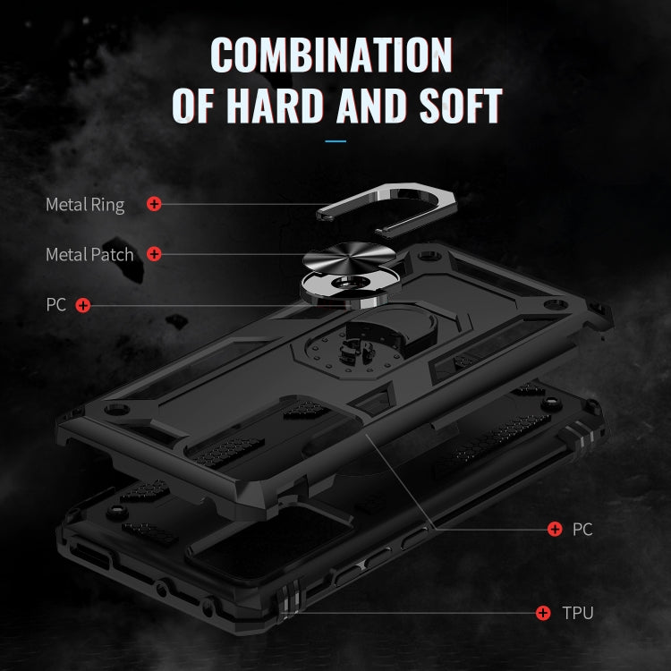 Shockproof TPU + PC Phone Case with Holder, For Xiaomi 12 Pro, For Xiaomi Redmi Note 11 Pro, For Google Pixel 7
