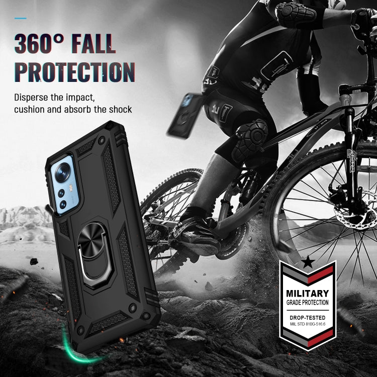 Shockproof TPU + PC Phone Case with Holder, For Xiaomi 12 Pro, For Xiaomi Redmi Note 11 Pro, For Google Pixel 7