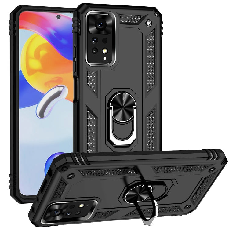 Shockproof TPU + PC Phone Case with Holder, For Xiaomi 12 Pro, For Xiaomi Redmi Note 11 Pro, For Google Pixel 7