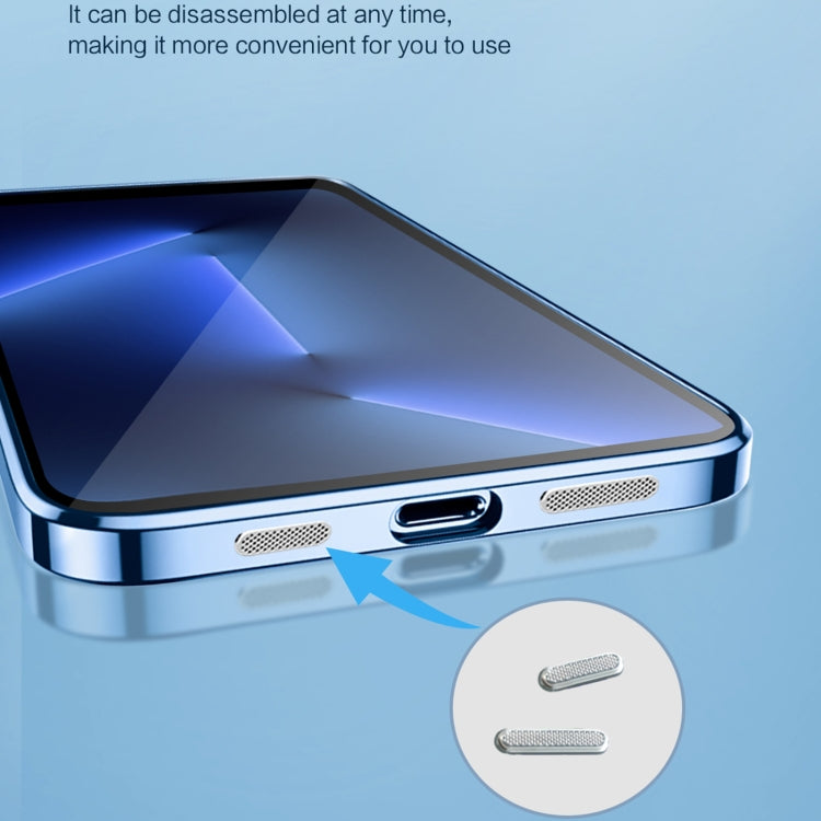 9D Electroplated Edge Len Film Clear PC + TPU Shockproof Case, For iPhone 12 Pro, For iPhone 12 Pro Max, For iPhone 13