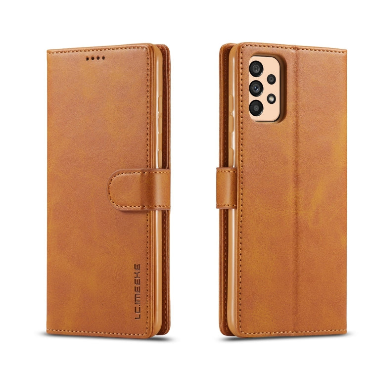 LC.IMEEKE Calf Texture Leather Phone Case, For Samsung Galaxy A13 4G, For Samsung Galaxy A73 5G, For Samsung Galaxy A33 5G
