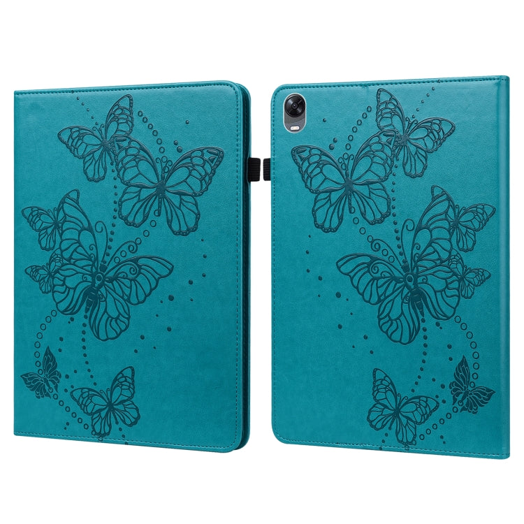 Embossed Butterfly Pattern Leather Tablet Case, For OPPO Pad 11 inch 2022, For Realme Pad 10.4 inch, For Samsung Galaxy Tab A8 10.5 2021, For Samsung Galaxy Tab S8
