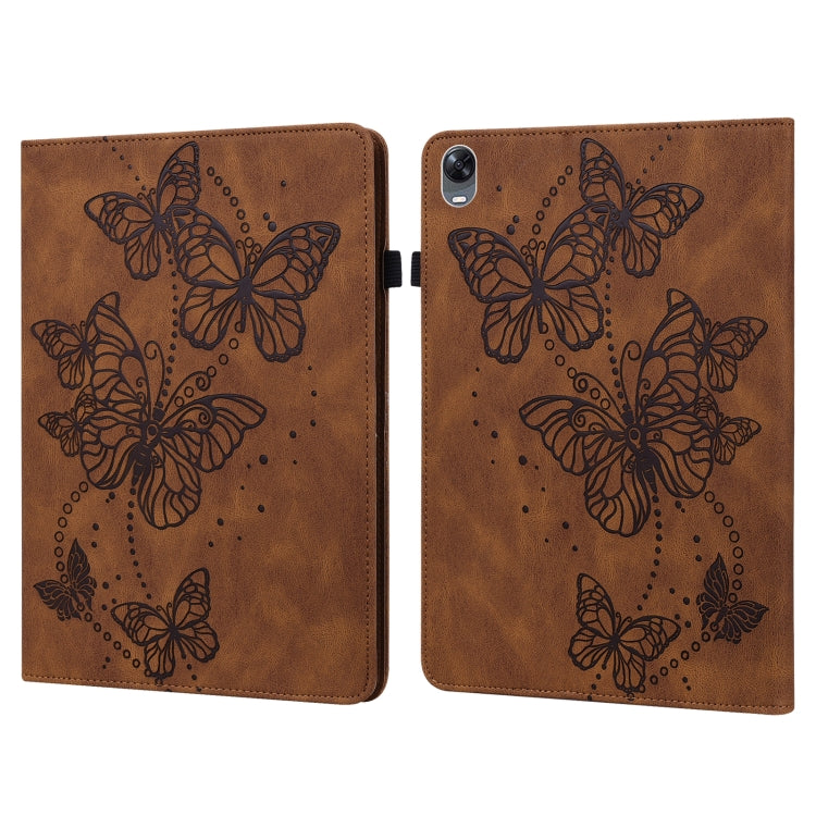 Embossed Butterfly Pattern Leather Tablet Case, For OPPO Pad 11 inch 2022, For Realme Pad 10.4 inch, For Samsung Galaxy Tab A8 10.5 2021, For Samsung Galaxy Tab S8