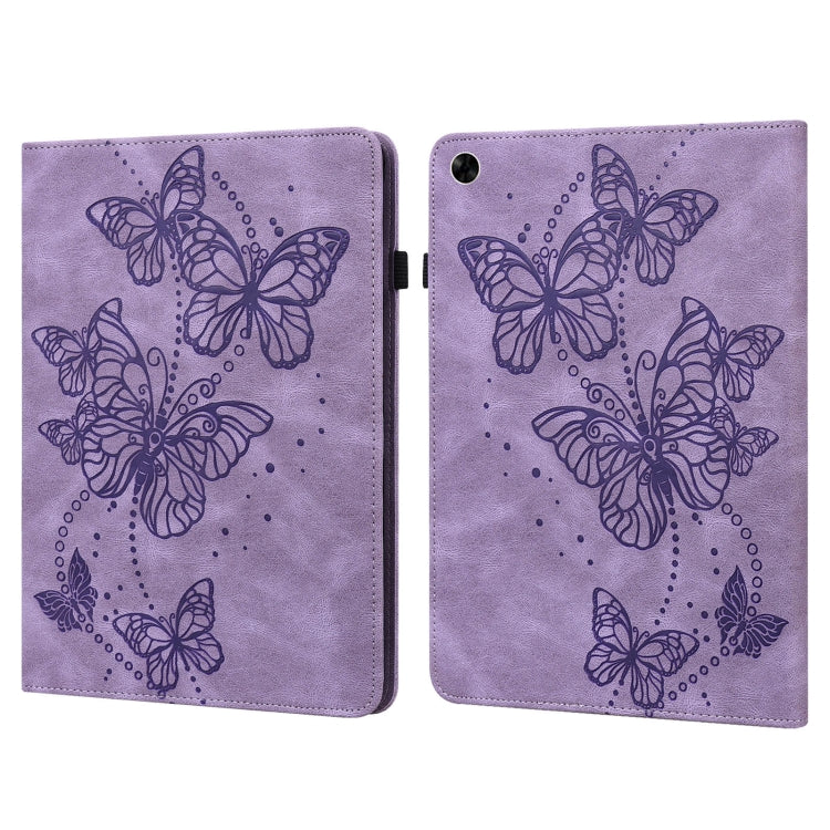 Embossed Butterfly Pattern Leather Tablet Case, For OPPO Pad 11 inch 2022, For Realme Pad 10.4 inch, For Samsung Galaxy Tab A8 10.5 2021, For Samsung Galaxy Tab S8