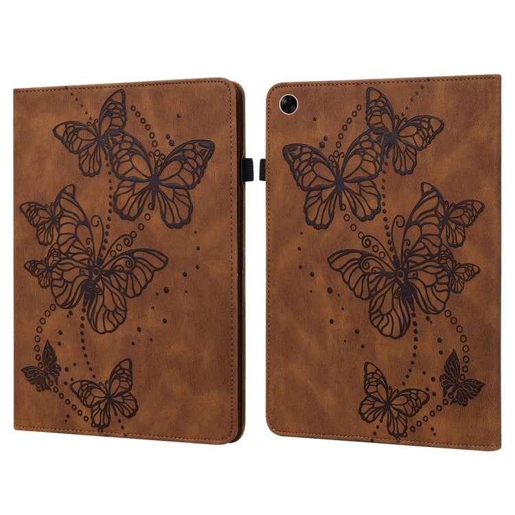 Embossed Butterfly Pattern Leather Tablet Case, For OPPO Pad 11 inch 2022, For Realme Pad 10.4 inch, For Samsung Galaxy Tab A8 10.5 2021, For Samsung Galaxy Tab S8