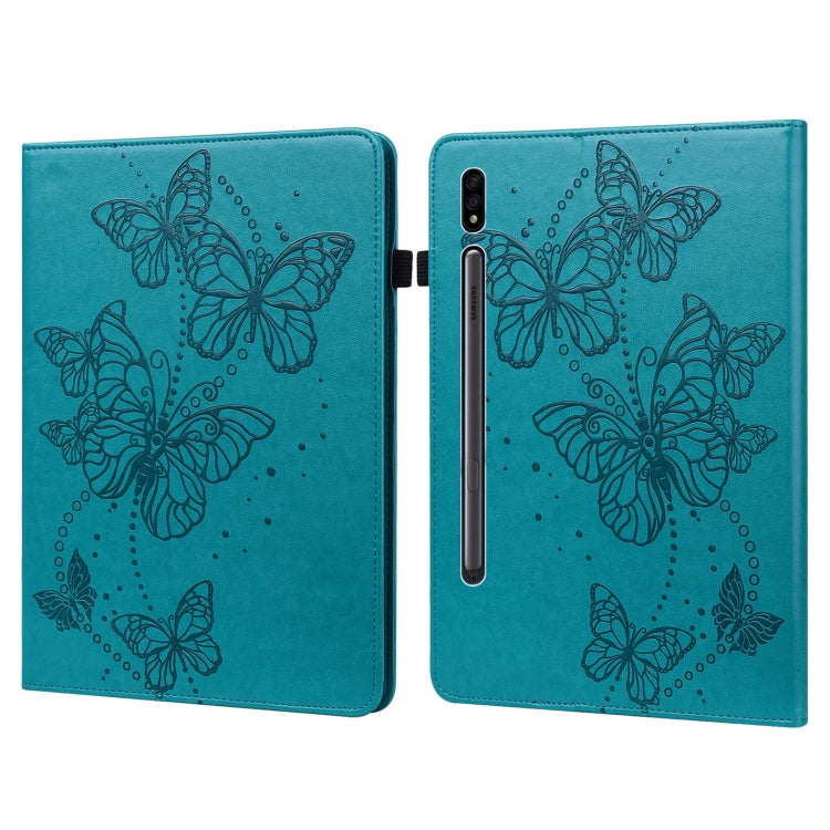 Embossed Butterfly Pattern Leather Tablet Case, For OPPO Pad 11 inch 2022, For Realme Pad 10.4 inch, For Samsung Galaxy Tab A8 10.5 2021, For Samsung Galaxy Tab S8