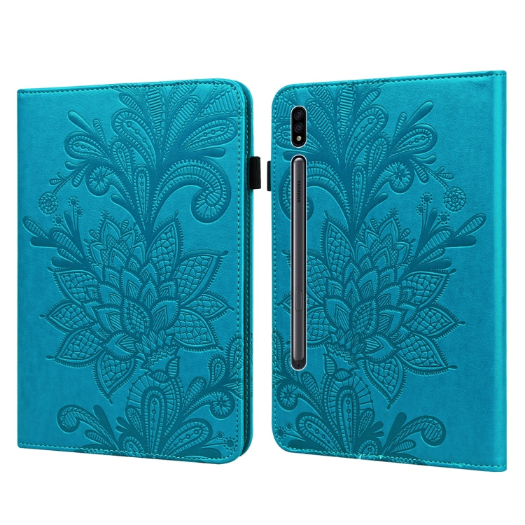 Lace Flower Embossing Pattern Leather Tablet Case, For Lenovo Tab P11 Plus, For Samsung Galaxy Tab A8 10.5 2021, For Samsung Galaxy Tab S8