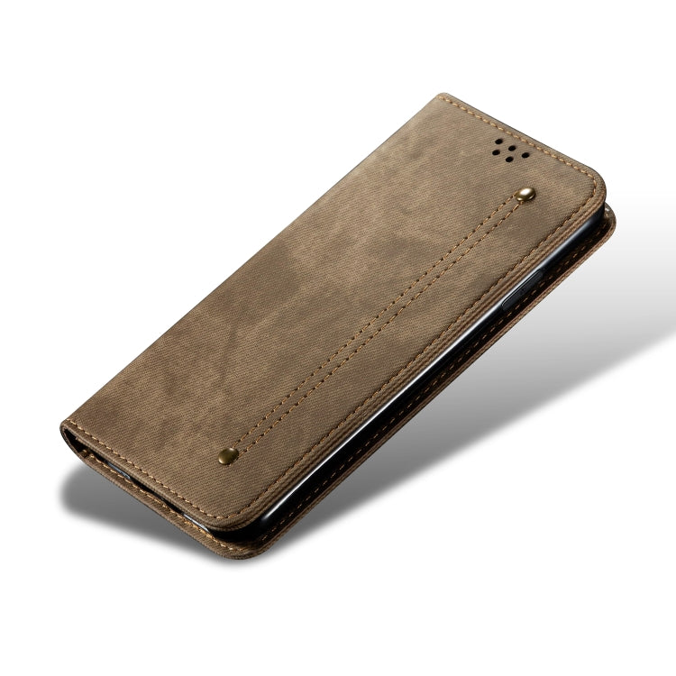 Denim Texture Casual Style Leather Phone Case, For Xiaomi Redmi 10A / 9C