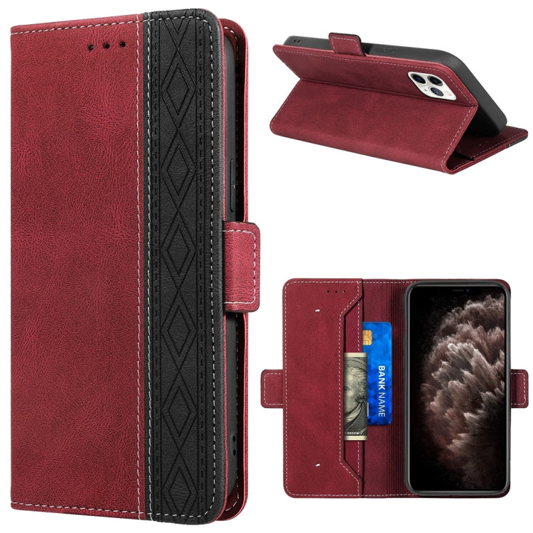 Stitching Magnetic RFID Leather Case, For iPhone 12 Pro Max, For iPhone 11, For iPhone 11 Pro, For iPhone 11 Pro Max, For iPhone X / XS, For iPhone XR