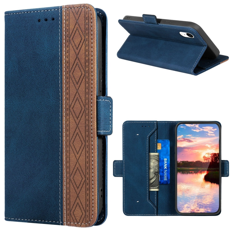 Stitching Magnetic RFID Leather Case, For iPhone 12 Pro Max, For iPhone 11, For iPhone 11 Pro, For iPhone 11 Pro Max, For iPhone X / XS, For iPhone XR