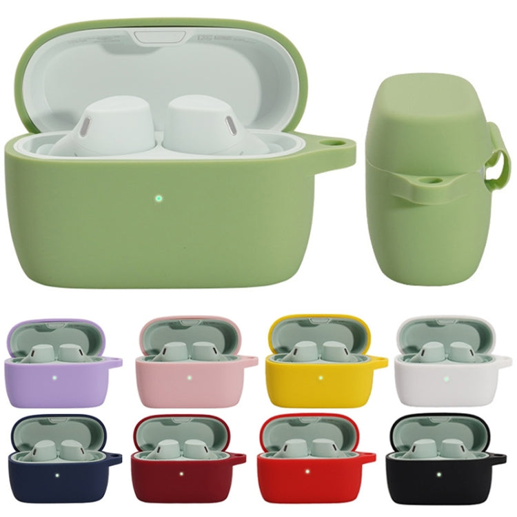 Solid Color Silicone Earphone Protective Case For Jabra Elite 4