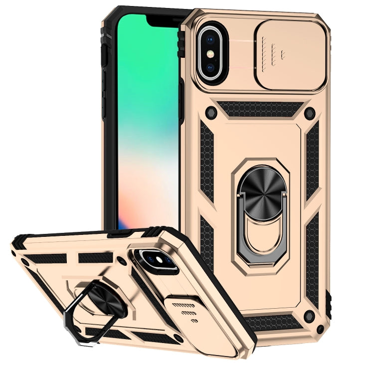 Sliding Camshield Holder Phone Case, For iPhone XR, For iPhone XS / X, For iPhone XS Max