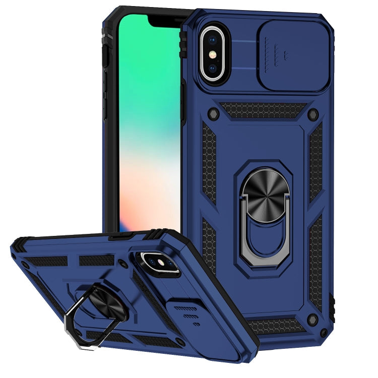 Sliding Camshield Holder Phone Case, For iPhone XR, For iPhone XS / X, For iPhone XS Max