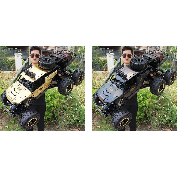 4WD Oversized 6-Wheel Alloy RC Car | 2.4GHz | 100m Control Range | 25-Min Runtime