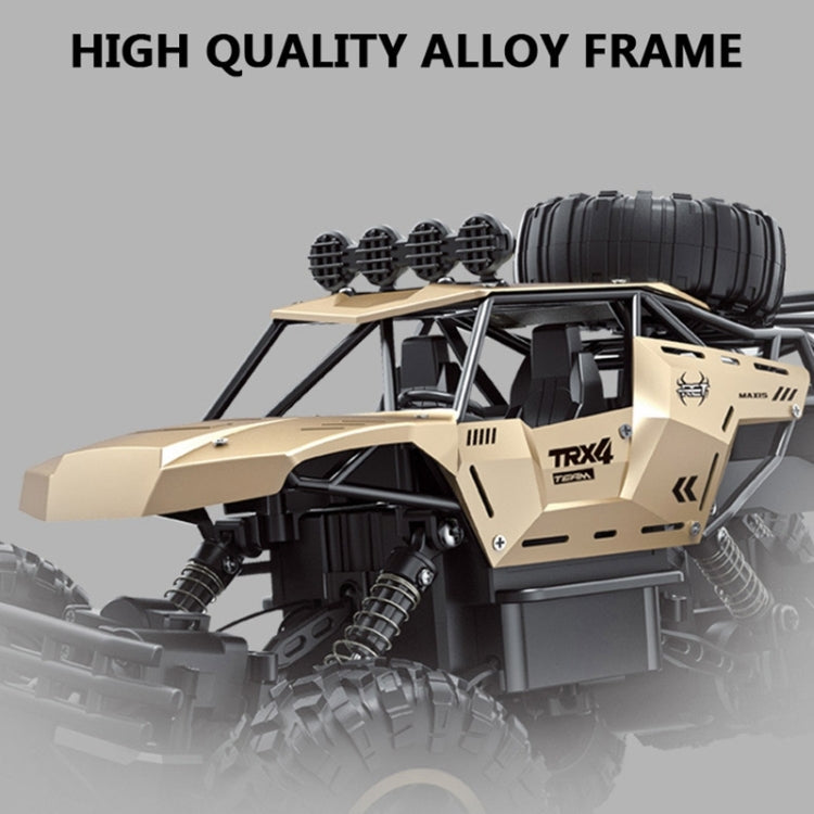 4WD Oversized 6-Wheel Alloy RC Car | 2.4GHz | 100m Control Range | 25-Min Runtime