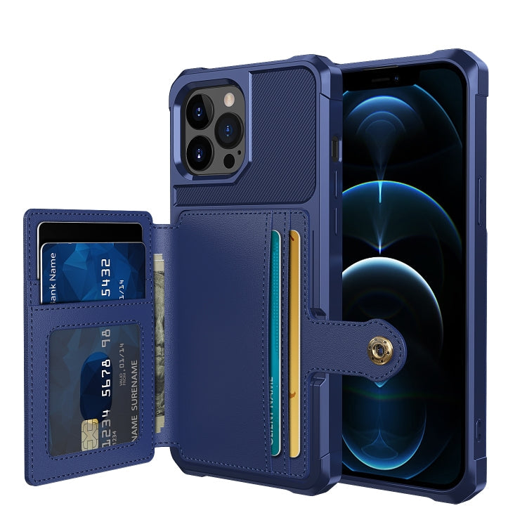 Magnetic Wallet Card Bag Leather Case, For iPhone 13 mini, For iPhone 13, For iPhone 13 Pro, For iPhone 13 Pro Max