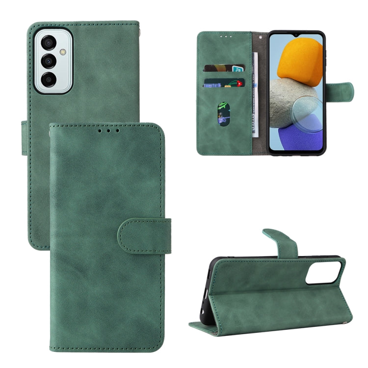 Skin Feel Magnetic Flip Leather Phone Case, For Samsung Galaxy M23 5G