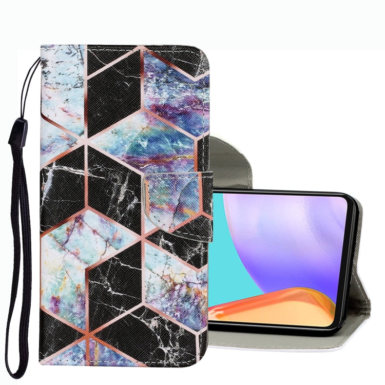 Coloured Drawing Pattern Leather Phone Case, For Samsung Galaxy A53