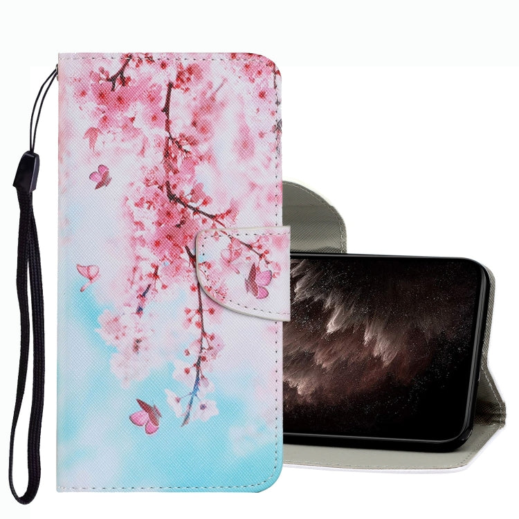 Coloured Drawing Pattern Leather Phone Case, For Xiaomi Redmi Note 11 5G China