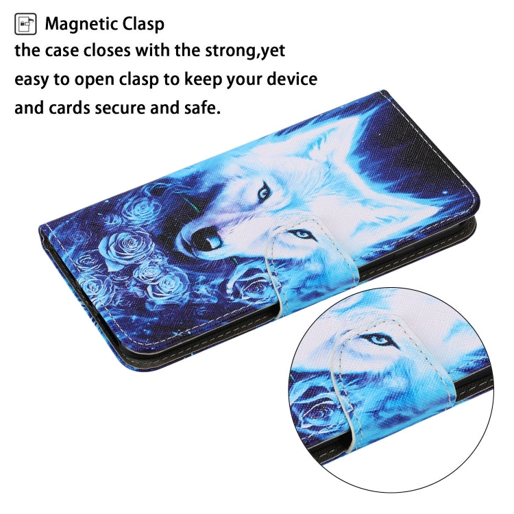 Coloured Drawing Pattern Leather Phone Case, For Xiaomi Redmi Note 11 Pro 5G China