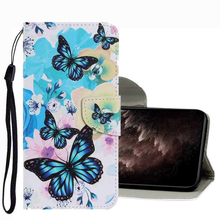 Coloured Drawing Pattern Leather Phone Case, For Xiaomi Redmi Note 11 Pro 5G China