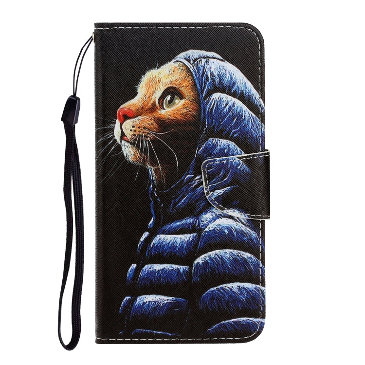 3D Colored Drawing Leather Phone Case, For Xiaomi Redmi Note 10 5G