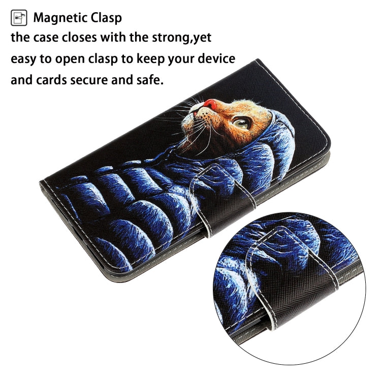 3D Colored Drawing Leather Phone Case, For Xiaomi Poco X3 NFC