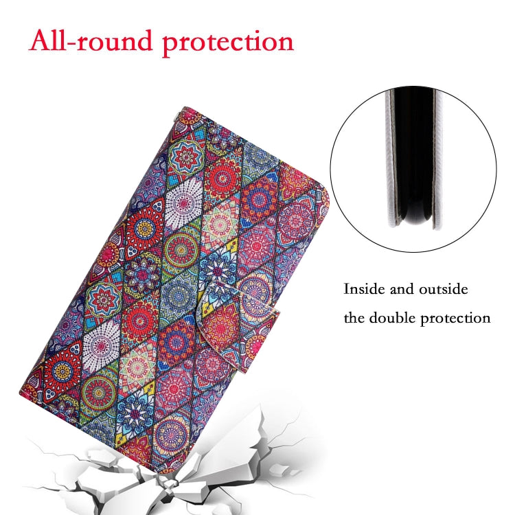 Painted Pattern Horizontal Flip Leather Phone Case, For Samsung Galaxy A33 5G