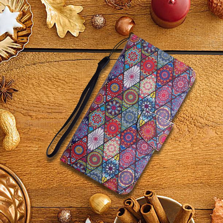 Painted Pattern Horizontal Flip Leather Phone Case, For Samsung Galaxy A33 5G