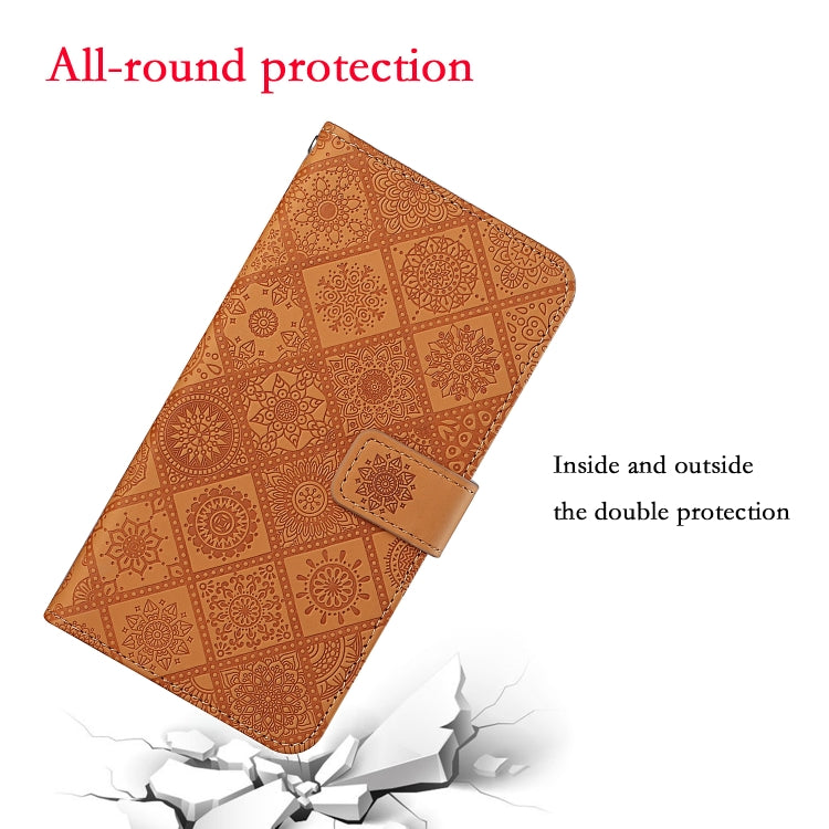 Ethnic Style Embossed Pattern Leather Phone Case, For vivo Y51 2020, For vivo Y21