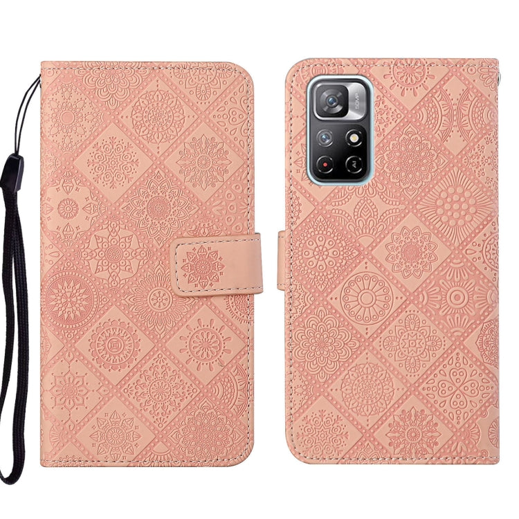Ethnic Style Embossed Pattern Leather Phone Case, For Xiaomi Redmi Note 11, For Xiaomi Redmi Note 11 4G Global, For Xiaomi Redmi Note 11 Pro