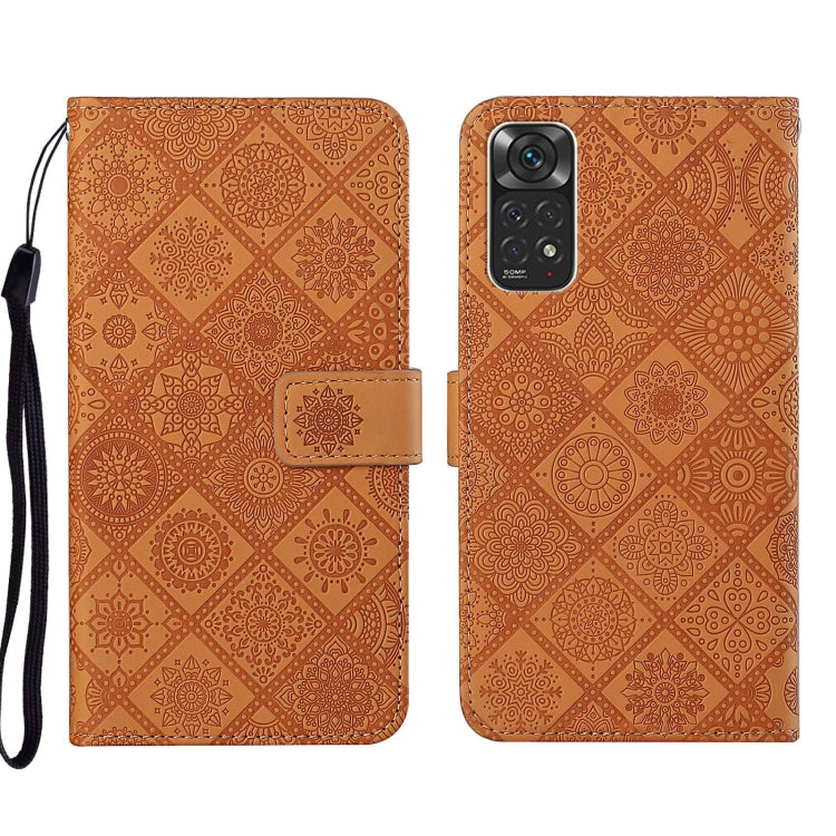 Ethnic Style Embossed Pattern Leather Phone Case, For Xiaomi Redmi Note 11, For Xiaomi Redmi Note 11 4G Global, For Xiaomi Redmi Note 11 Pro