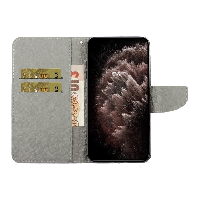 Painted Pattern Flip Leather Phone Case, For Xiaomi Redmi Note 10 Pro 5G