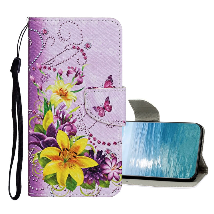 Colored Drawing Pattern Flip Leather Case, For Samsung Galaxy A73 5G