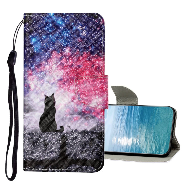 Colored Drawing Pattern Flip Leather Case, For Samsung Galaxy A73 5G